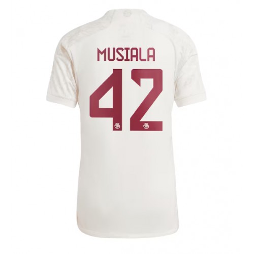 Bayern Munich Jamal Musiala #42 Rezervni Dres 2023-24 Kratak Rukav